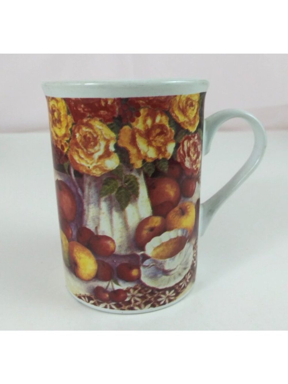 Designpac 2006 Anna Krajewski Apples & Tea With Roses Coffee Cup